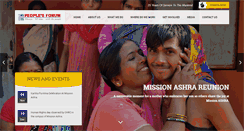 Desktop Screenshot of peoplesforum.in